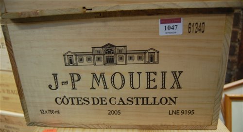 Lot 1047 - Jean Pierre Moueix 2005 Cotes de Castillon,...