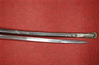 Lot 276 - An Italian 1871 pattern Cavalry Troopers sword,...