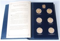 Lot 156 - John Pinches, The Churchill Centenary medals...