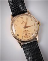 Lot 2368 - A gentleman's Omega automatic wristwatch, the...