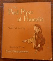 Lot 2012 - GREENAWAY, Kate, The Pied Piper of Hamelin,...