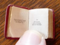 Lot 2048 - Miniature book, Addresses of Abraham Lincoln,...