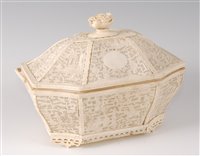 Lot 2443 - A 19th century Chinese Canton carved ivory...