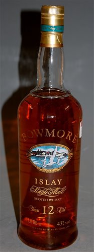 Lot 1324 - Bowmore Islay 12 year old single malt Scotch...