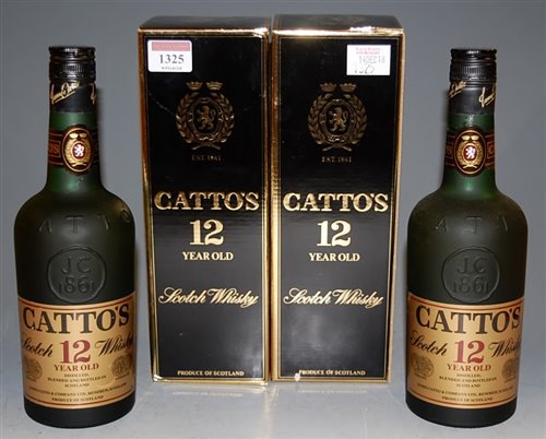 Lot 1325 - Catto's 12 year old Scotch Whisky, 70cl, 40%,...