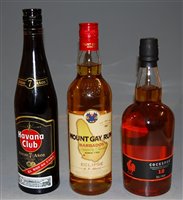 Lot 1346 - Havana Club aged 7 years Cuban Rum, 70cl, 40%,...
