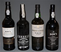 Lot 1279 - Dow's 1984 Vintage Port, one bottle; Dow's...