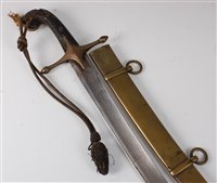 Lot 78 - A George III Light Cavalry Officer's sabre,...
