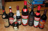 Lot 1409 - Mixed bottles, to include Cinzano Bianco,...