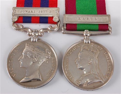 Lot 229 - An India General Service medal (1854-95) with...