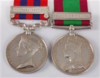 Lot 229 - An India General Service medal (1854-95) with...