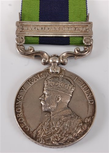 Lot 232 - An India General Service medal (1908-1939)...