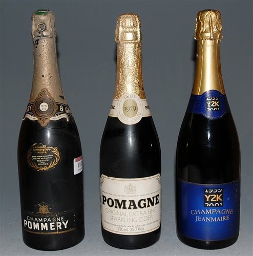 Lot 1187 - Champagne Pommery circa 1960s, one bottle;...