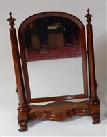 Lot 2670 - An early Victorian rosewood dressing table...