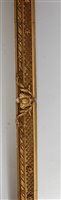 Lot 2642 - A 19th century giltwood and gesso pelmet,...