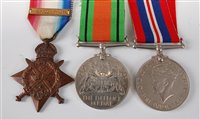 Lot 299 - A WW I 1914 Mons Star, with 5th Aug-22nd Nov...