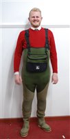 Lot 506 - A pair of Le Chameau chest waders size M 40/41.