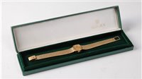 Lot 2356 - A lady's 9ct gold Rolex Precision wristwatch,...