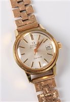 Lot 2357 - A lady's Omega Automatic wristwatch, the round...
