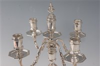 Lot 2153 - An 18th century Baroque style five-light...