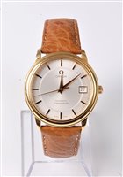 Lot 2362 - A gentleman's 18ct gold Omega Seamaster...
