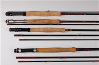 Lot 504 - A Shakespeare Graphite Fly 10'6" two piece fly...