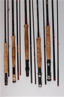 Lot 505 - A Diawa Boron trout 10' two piece rod,...