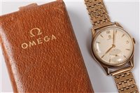 Lot 2374 - A gentleman's mid 20th century 9ct Omega...