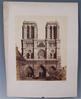 Lot 2477 - Édouard-Denis Baldus (1813-1889) – Notre Dame...