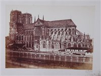 Lot 2481 - Édouard-Denis Baldus (1813-1889) – Notre Dame,...