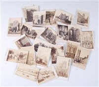 Lot 2490 - Twenty-three carte de visite photographs or...