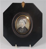 Lot 2430 - James Sillett (1764-1840) - Head and shoulders...