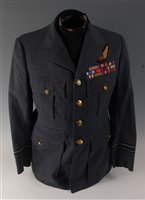Lot 20 - A post WW II R.A.F. navigators dress tunic,...