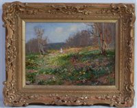 Lot 2543 - Ernest Charles Walbourn (1872-1927) - Spring,...