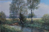 Lot 2533 - Clive Madgwick (1934-2005) - The River Stour...