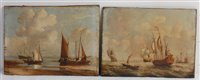 Lot 2562 - 19th century Dutch school - Matched pair;...