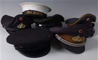 Lot 346 - A collection of assorted military and naval...