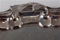 Lot 2136 - An early Victorian silver salver, having...
