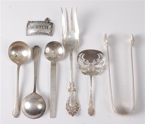 Lot 2170 - Sundry American sterling silver flatware, to...