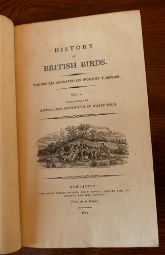 Lot 2060 - BEWICK, Thomas, History of British Birds, two...