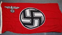 Lot 138 - A German Reichsdientstflagge (flag of the...