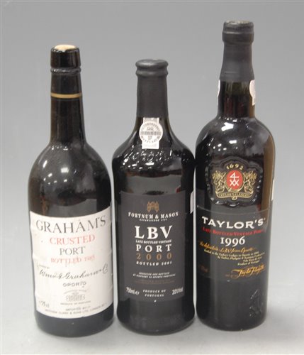 Lot 1297 - Taylor's 1996 LBV Port, one bottle; Fortnum &...