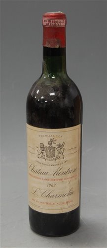 Lot 1081 - Château Montrose 1962 Saint Estephe, one bottle