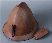 Lot 372 - A 17th century style pot helmet or Caspanet,...