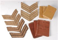 Lot 378 - Three WW II Soldier's Service and Pay Books,...