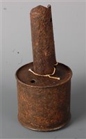 Lot 390 - A deactivated WW II Russian RPG Anti-Tank hand...