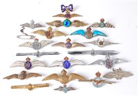 Lot 130 - A collection of twenty R.C.F. and R.A.F....