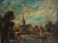 Lot 2522 - Arthur Edward Davies RBA RCA (1893-1988) -...