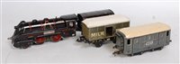 Lot 311 - Jep black SNCF electric 2-4-0 loco with one...