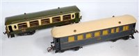 Lot 314 - Hornby 1923-24 No. 2 Pullman coach green and...